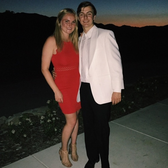 ENDLESS ROSE RED BODY CON MINI DRESS - Picture 5 of 6